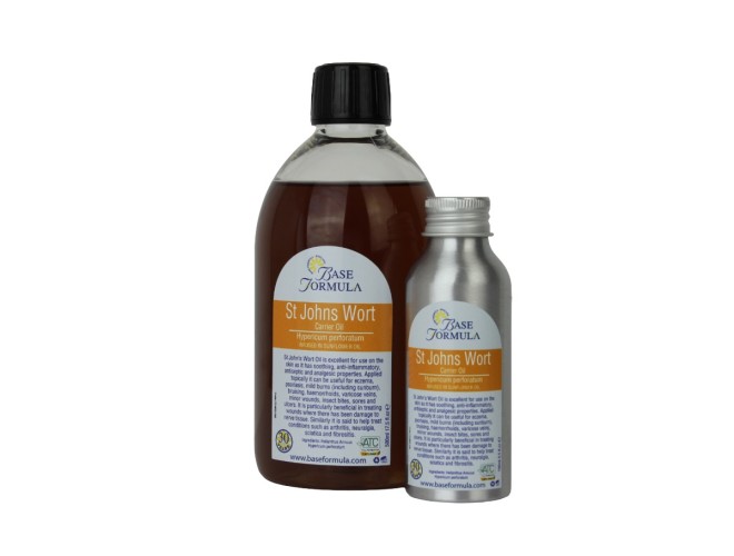 St John's Wort (Infused) Carrier Oil St John's Wort (Infused) Carrier Oil