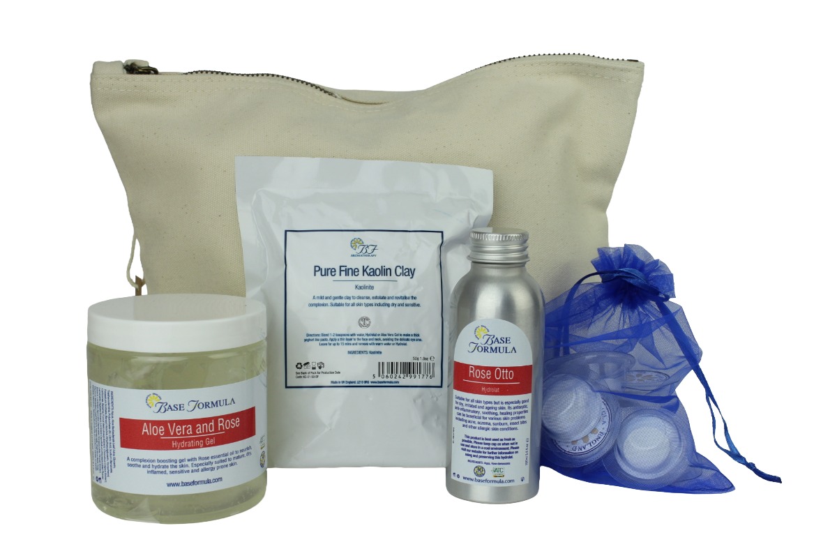 Rose Face Mask Gift Set Rose Face Mask Gift Set