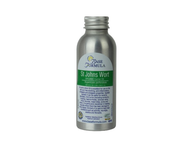 St John's Wort (Infused) Organic Carrier Oil (100ml) St John's Wort (Infused) Organic Carrier Oil (100ml)