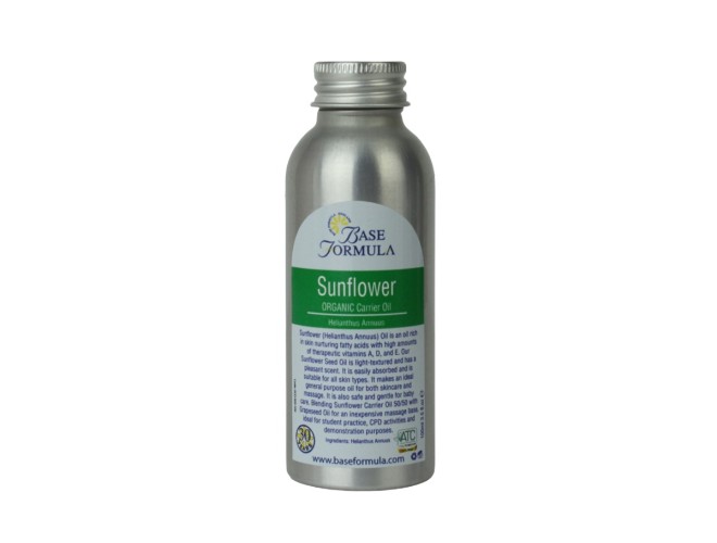 Sunflower Seed Organic Carrier Oil (100ml) Sunflower Seed Organic Carrier Oil (100ml)