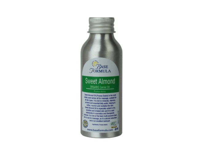 Almond Sweet Organic Carrier Oil (100ml) Almond Sweet Organic Carrier Oil (100ml)