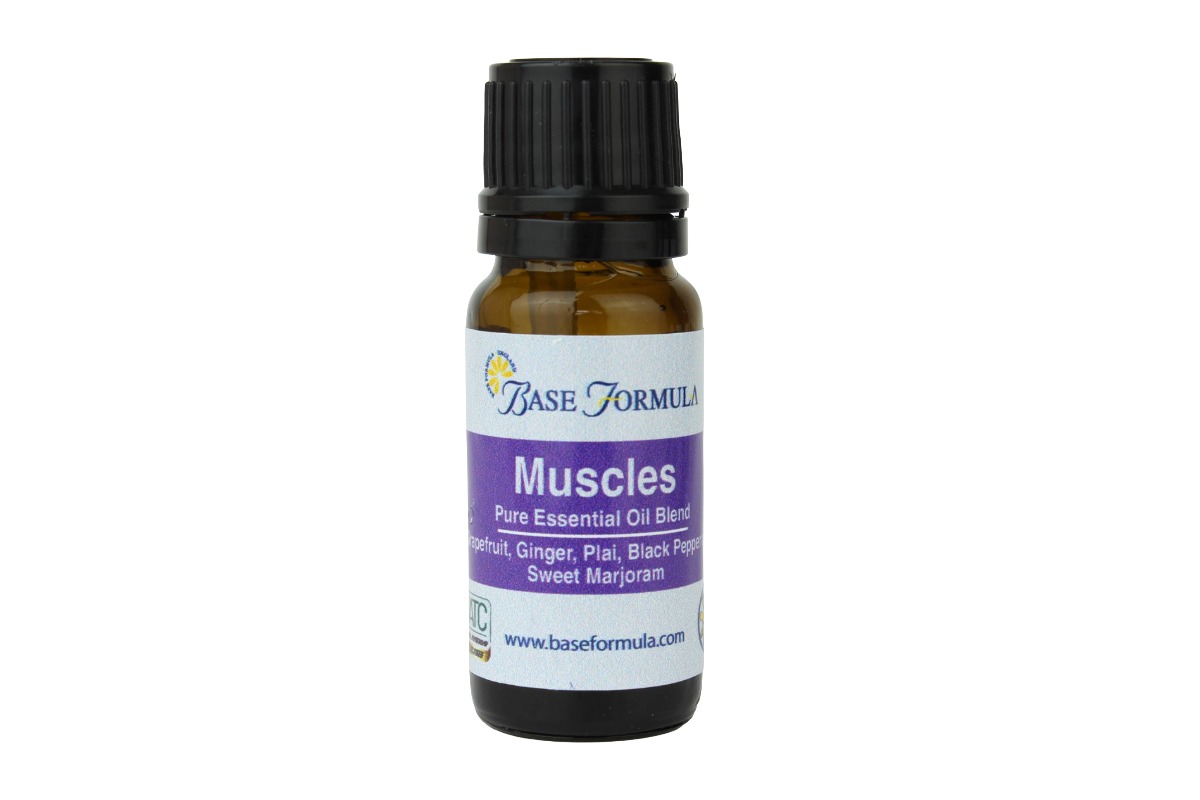 Muscles Pure Essential Oil Blend (10ml) Muscles Pure Essential Oil Blend (10ml)