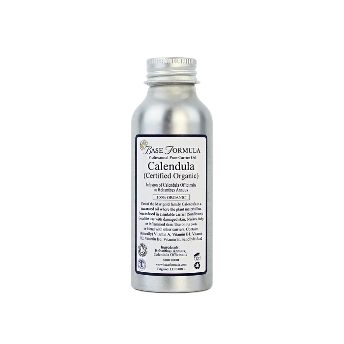 Calendula (Infused) Organic Carrier Oil (100ml)