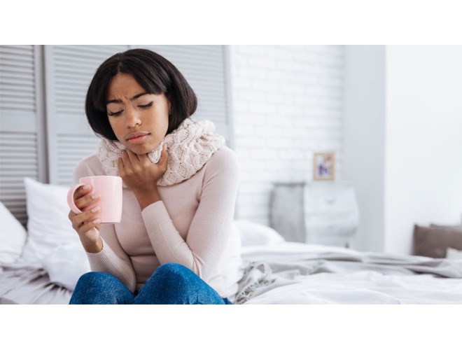 Aromatherapy essential oils for tonsillitis