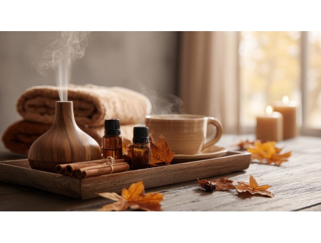The art of letting go: Autumn aromatherapy and nature-based mindfulness