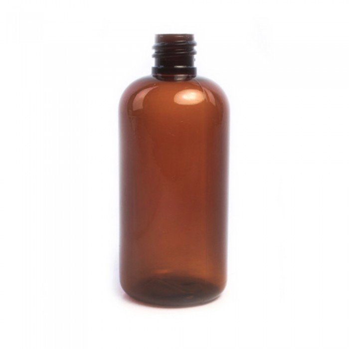 100ml Amber Melton Plastic Bottle Caps EXCLUDED