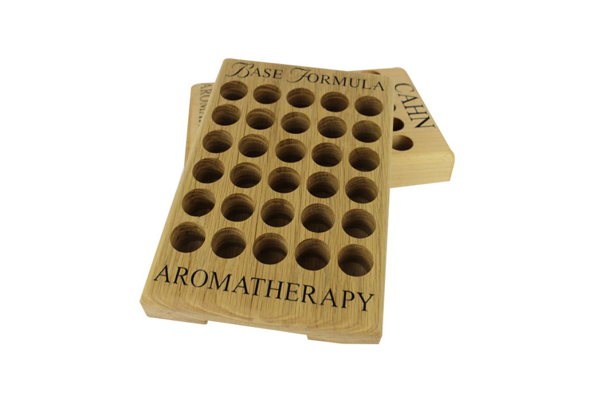 Oak Essential Oil Storage Tray Oak Essential Oil Storage Tray