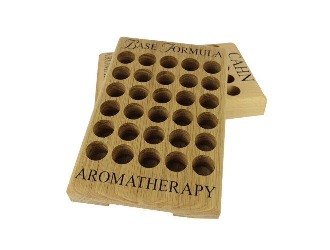 Oak Essential Oil Storage Tray Oak Essential Oil Storage Tray
