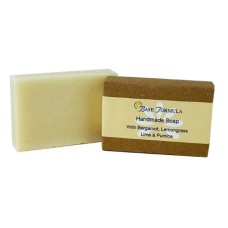 Bergamot, Lemongrass & Lime Soap with exfoliating pumice (100g) Bergamot, Lemongrass & Lime Soap with exfoliating pumice (100g)