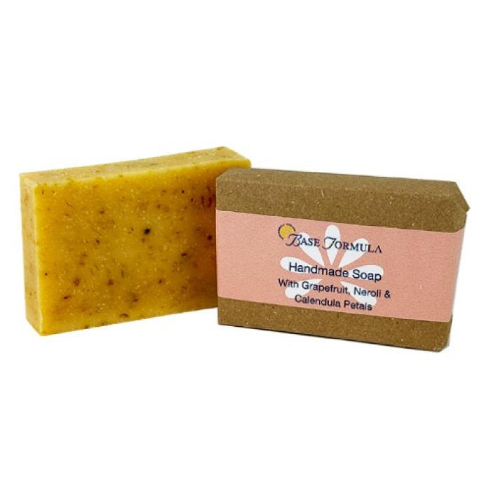 Grapefruit & Neroli Soap with Calendula Petals (100g) Grapefruit & Neroli Soap with Calendula Petals (100g)
