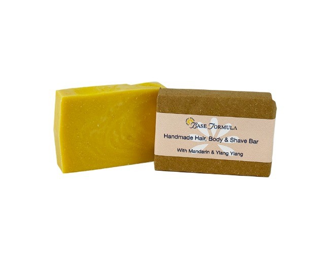 Mandarin & Ylang Ylang Hair, Body & Shave Bar (100g)