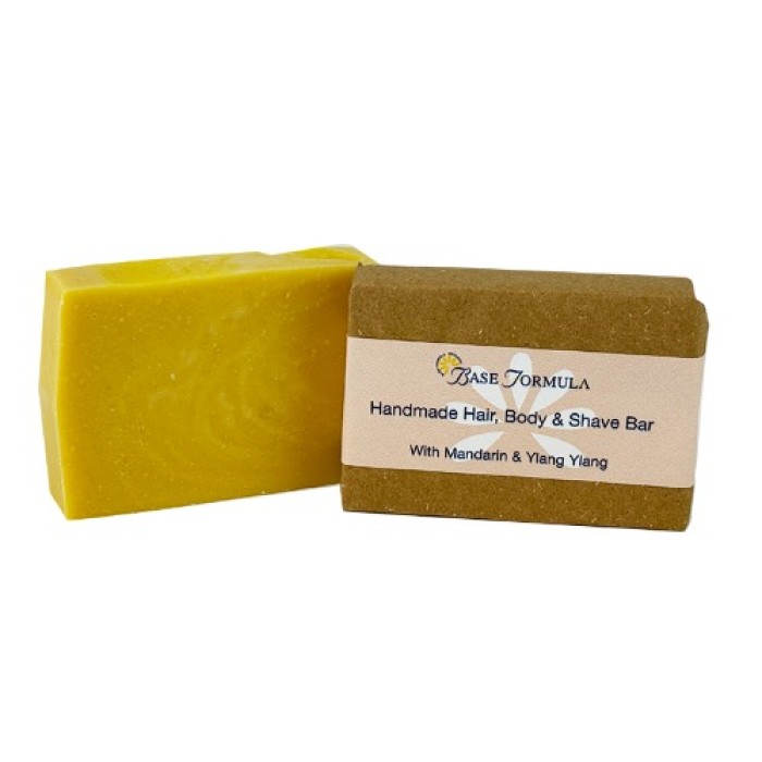 Mandarin & Ylang Ylang Hair, Body & Shave Bar (100g) Mandarin & Ylang Ylang Hair, Body & Shave Bar (100g)