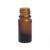 Amber Glass Dropper Bottle 5ml (Caps EXCLUDED)
