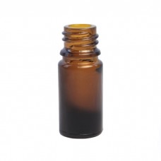 Amber Glass Dropper Bottle 5ml (Caps EXCLUDED)