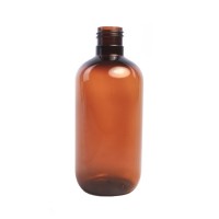 250ml Amber Melton Plastic Bottle (Caps EXCLUDED)
