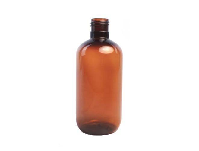 250ml Amber Melton Plastic Bottle (Caps EXCLUDED)