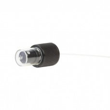 Atomiser (Black) for Plastic Bottles (50-100ml)