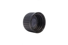 Screw Cap with Polycone Sealer (Black) for Glass Bottles (5-100ml)