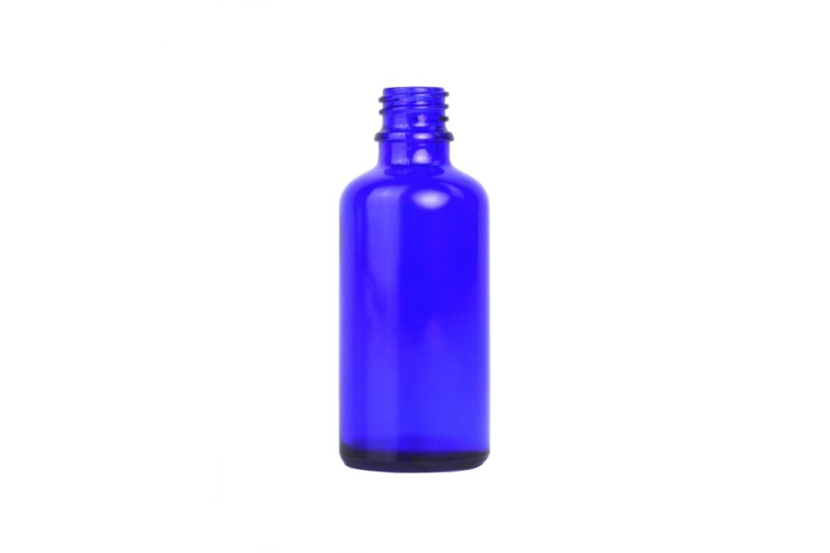 Blue Glass Dropper Bottle 100ml (Caps EXCLUDED) Blue Glass Dropper Bottle 100ml (Caps EXCLUDED)