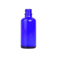 Blue Glass Dropper Bottle 100ml (Caps EXCLUDED) 