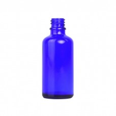 Blue Glass Dropper Bottle 100ml (Caps EXCLUDED) 