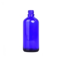 Blue Glass Dropper Bottle 50ml (Caps EXCLUDED)