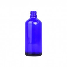 Blue Glass Dropper Bottle 50ml (Caps EXCLUDED)