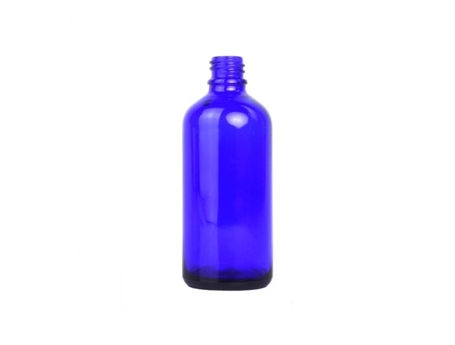 Blue Glass Dropper Bottle 50ml (Caps EXCLUDED)