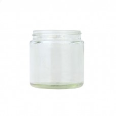 Clear Glass Cosmetic Jar 60ml (Lids EXCLUDED)