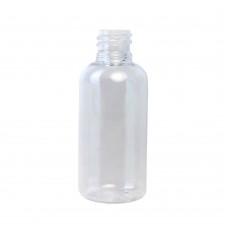 50ml Clear Melton Plastic Bottle (Caps EXCLUDED)