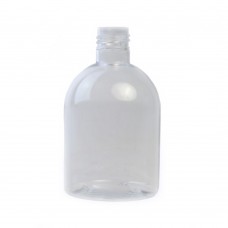 250ml Clear Melton Plastic Bottle DUMPY (Caps EXCLUDED)