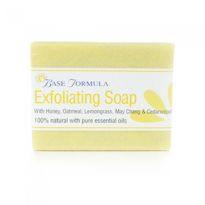 Exfoliating Soap with Honey, Lemongrass & Oatmeal (100g)