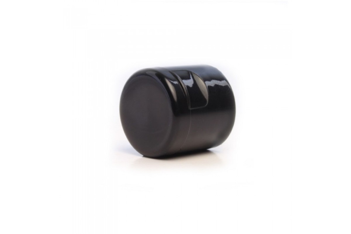 Flip Top Cap (Black) for Plastic Bottles (50-100ml) Flip Top Cap (Black) for Plastic Bottles (50-100ml)