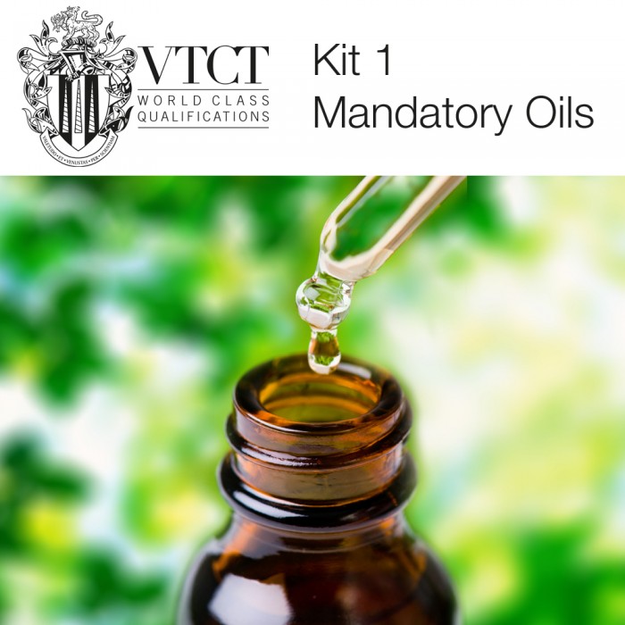 VTCT Student Aromatherapy Kit 1 - Mandatory Oils